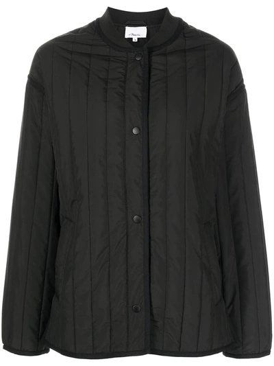 3.1 Phillip Lim / フィリップ リム Quilted Single-breasted Jacket In Black