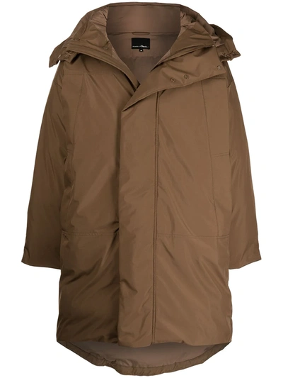 3.1 Phillip Lim Duvet Oversized Parka In Neutrals