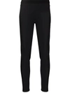 Givenchy Waistband Leggins In Black
