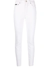 Dolce & Gabbana Stretch Denim Audrey Jeans In Italian Html In White