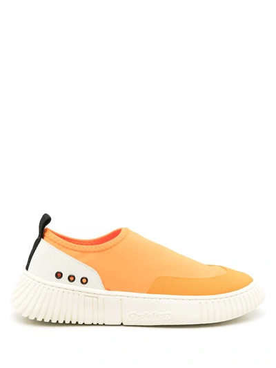Osklen Arpx Super Light Slip-on Sneakers In Orange