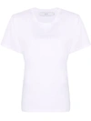 Iro Round Neck Short-sleeved T-shirt In White