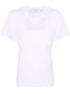 Iro Round Neck Short-sleeved T-shirt In Weiss