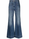 VICTORIA BECKHAM ALINA FADED FLARED JEANS