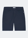Onia Stretch Linen Traveler Short In Grey