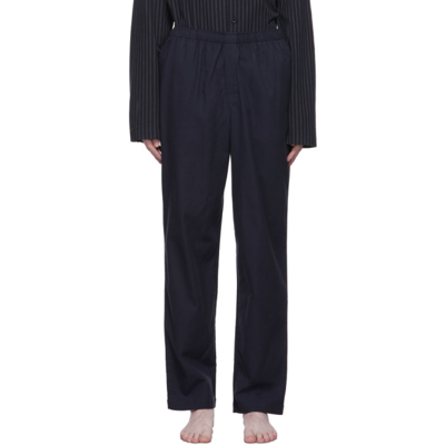 Sunspel Navy Straight-leg Pyjama Trousers In Buaa9 Navy9