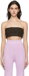 Remain Birger Christensen Brown Miana Tube Top In 16-5820 Slate Brown