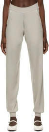 Frenckenberger Grey Hotoveli Lounge Pants In 5 Moon