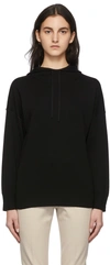 Max Mara `ulrico` Hoodie In 005 Black