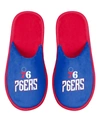 Foco Men's Philadelphia 76ers Scuff Slide Slippers In Blue