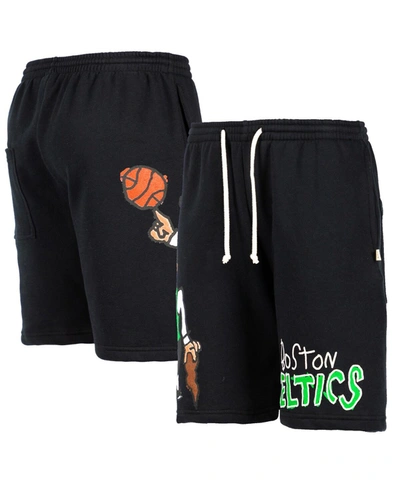 After School Special Men's Black Boston Celtics Shorts