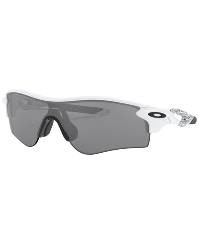 Oakley Men's Low Bridge Fit Sunglasses, Oo9206 Radarlock Path 38 In White