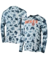 NEW ERA MEN'S NAVY CHICAGO BEARS TIE-DYE LONG SLEEVE T-SHIRT