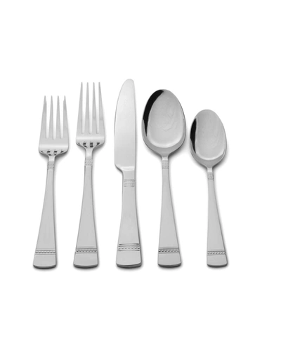 Kitchinox Willow Sand 20 Piece Flatware Set, Service For 4 In Stainless Steel