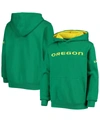 Stadium Athletic Youth Boys Green Oregon Ducks Big Logo Pullover Hoodie In Green
