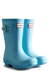 Hunter Kids' First Classic Waterproof Rain Boot In Borealis Blue