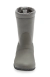 Hunter Original Insulated Slipper Boot In Tundra Grey / Docker Grey