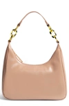 House Of Want Newbie Vegan Leather Shoulder Bag In Beige