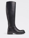 BOTTEGA VENETA STRUT BLACK BOOTS