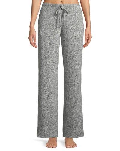 Natori Ulla Brushed Rib-knit Lounge Pants In Sns