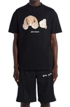 PALM ANGELS BEAR COTTON GRAPHIC TEE