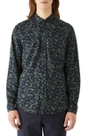 FRANK + OAK FLUID FLORAL BUTTON-UP SHIRT