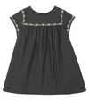 BONPOINT BABY EMBROIDERED COTTON DRESS