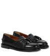 CHLOÉ C FLAT LEATHER LOAFER