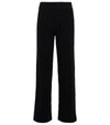 JARDIN DES ORANGERS RIBBED-KNIT CASHMERE trousers