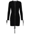 Dolce & Gabbana Woman Mini Dress Black Size 4 Viscose, Silk, Elastane In Nero