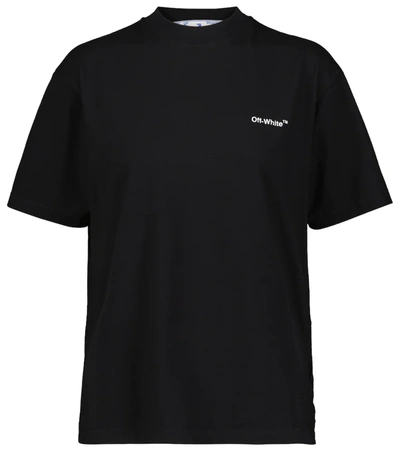 Off-white Diagonals T-shirt In Black
