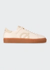 Loci X Reed Nine Low-top Court Sneakers - Made With Recycled Nylon In Beige Gum