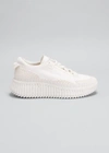 Chloé Chloe' Women Nama Low-top Leather Sneakers In White