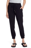 Wit & Wisdom Drawstring Joggers In Black