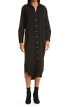 FRANK & EILEEN RORY LONG SLEEVE SHIRTDRESS