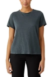 EILEEN FISHER ORGANIC LINEN CREWNECK T-SHIRT