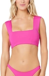 L*space Parker Bikini Top In Bougainvillea