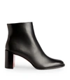 CHRISTIAN LOUBOUTIN ADOXA LEATHER ANKLE BOOTS 70