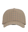 BURBERRY MICRO-CHECK BASEBALL CAP