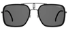 Carrera 1027/s Ir 0ans Rectangle Sunglasses In Grey