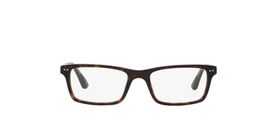 Ray Ban Rb 5288 2012 Rectangle Eyeglasses In Clear