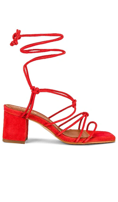Alohas Paloma Sandal In Red