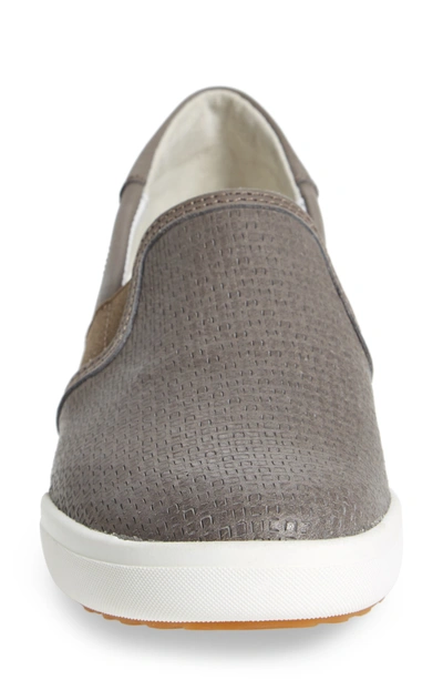 Josef Seibel Sina 39 Sneaker In Grey Leather