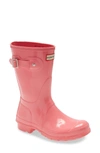 HUNTER 'ORIGINAL SHORT' GLOSS RAIN BOOT