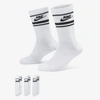 Nike Sportswear Everyday Essential Crew Socks In White