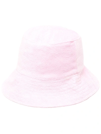 Pitusa Terry-cloth Bucket Hat In Pink