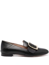 BALLY JANELLE BUCKLED LOAFERS