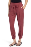 Wit & Wisdom Drawstring Joggers In Apple Butter