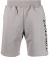 A-cold-wall* A Cold Wall Essential Logo Sweatshorts In Grey