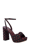 KATE SPADE CONFETTI PLATFORM SANDAL